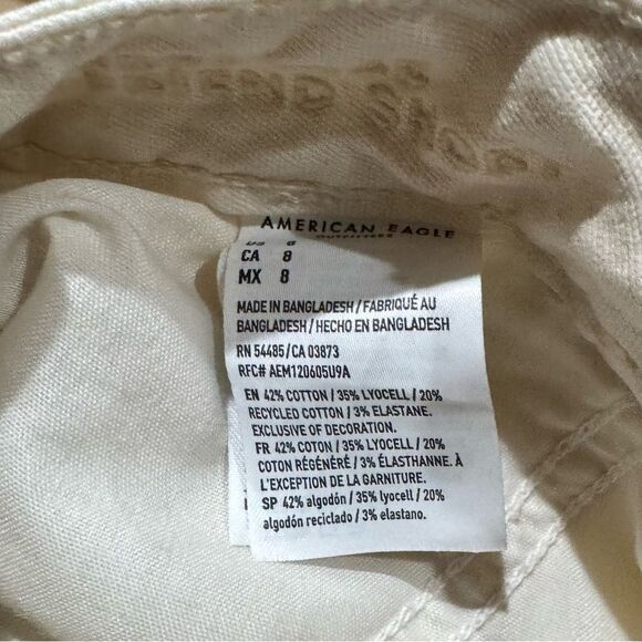 American Eagle Stretch Highest Waist '90s Boyfriend Shorts Women’s 8 - Picture 5 of 5